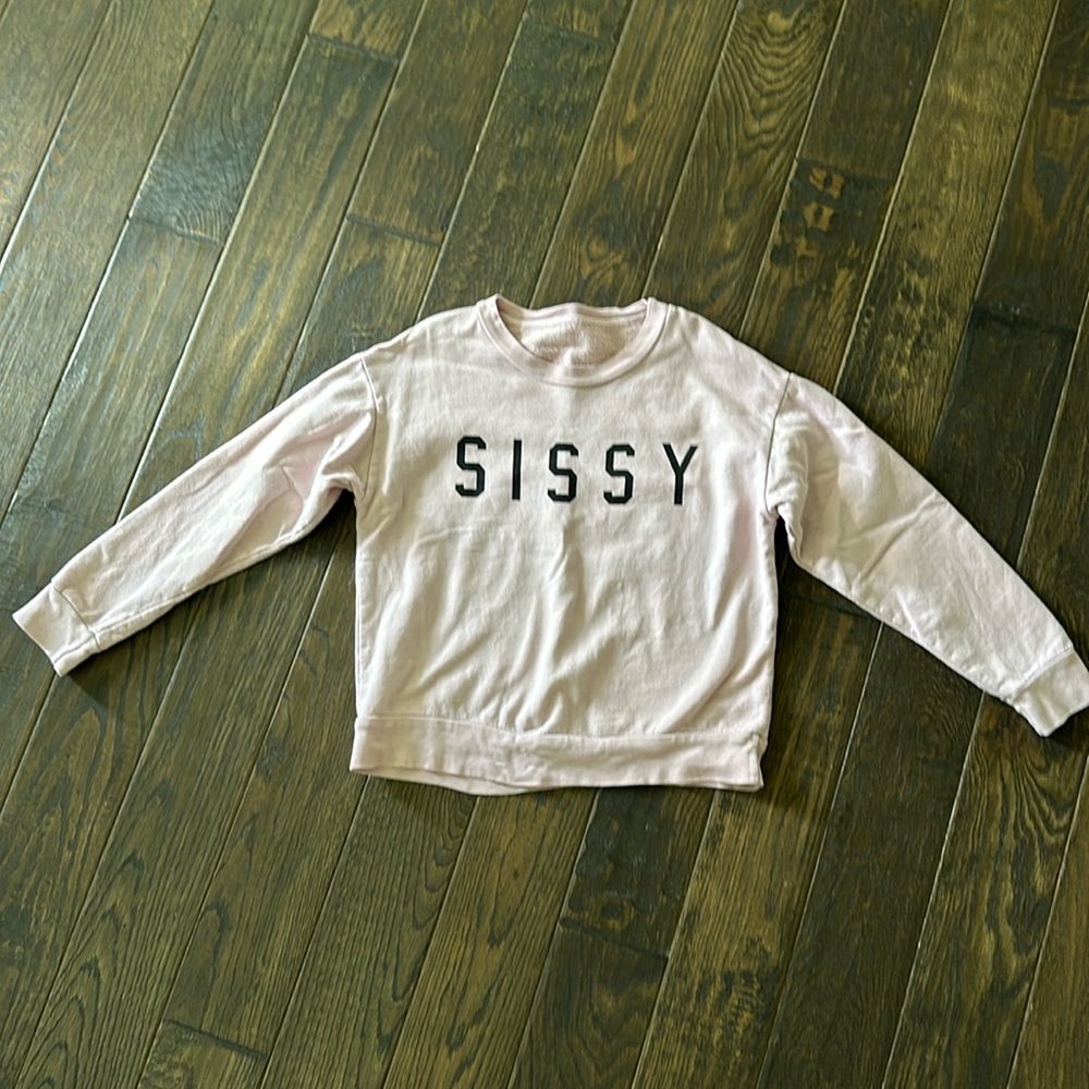 Ford and Wyatt dusty pink sweatshirt